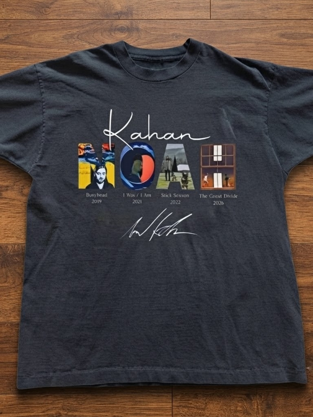 Gildan Black Kahan Tour Graphic Short Sleeve Tee